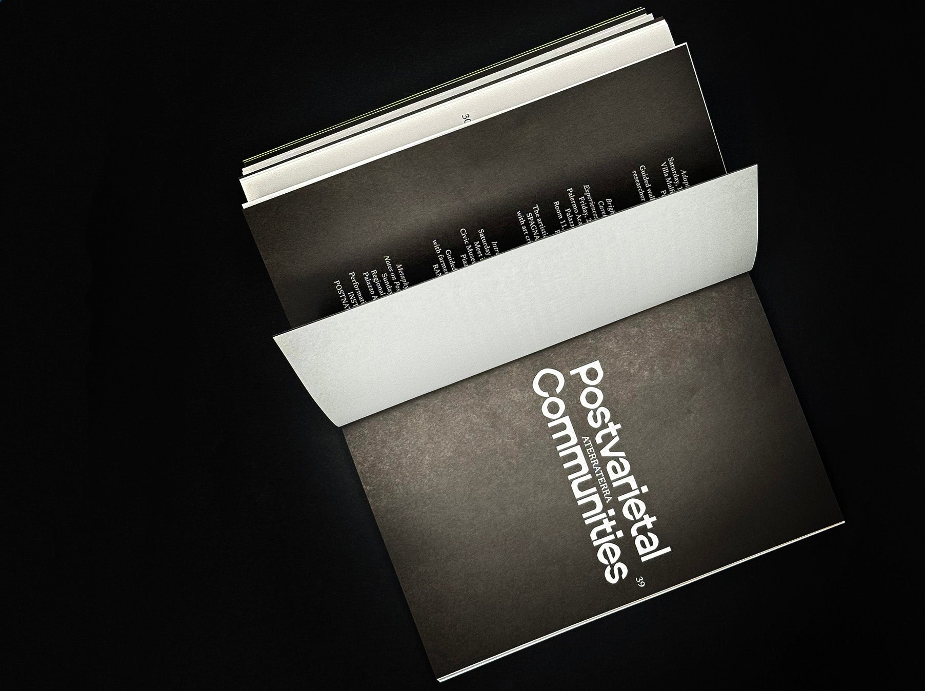 CONNECTED ECOSYSTEMS. MUSEUM AND POST-VARIETAL COMMUNITIES